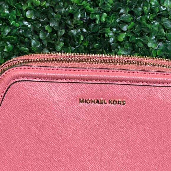 MICHAEL Michael Kors Leather Double Zip Crossbody Bag - Picture 3 of 9